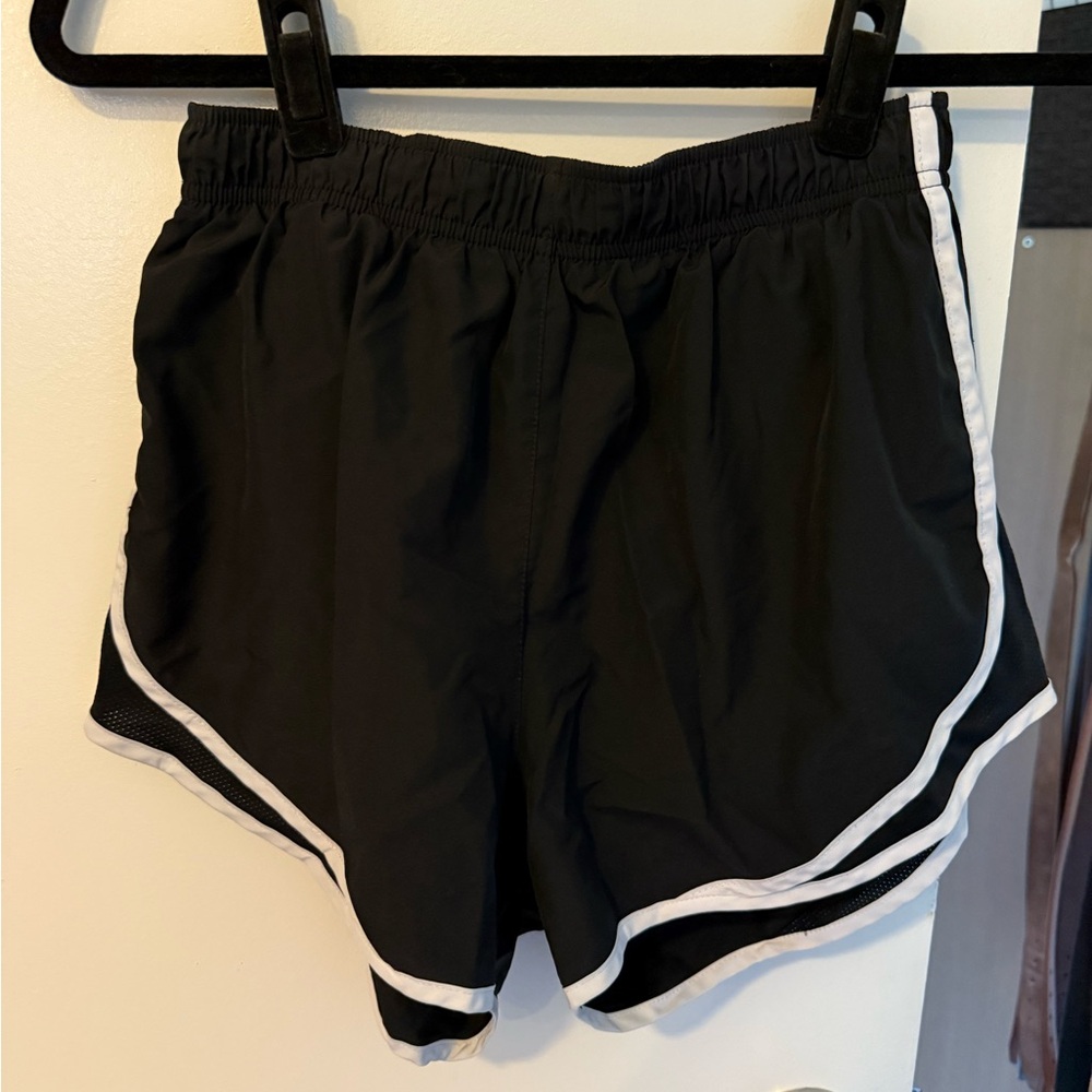 Nike Black Athletic Shorts Lightweight Running Design